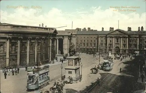 Dublin Ireland College Green / United Kingdom /