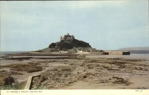 Saint Michaels Mount Mount`s Bay