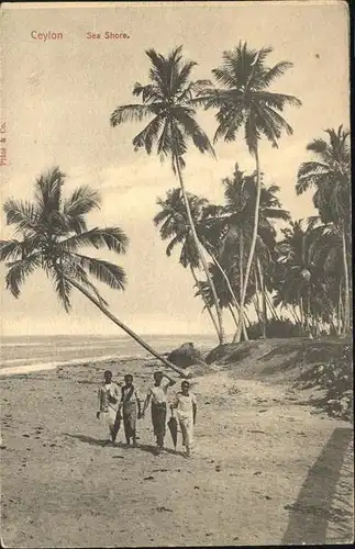 Ceylon = Sri Lanka Sea Shore Kat. 