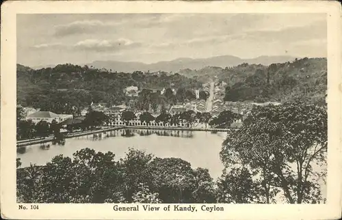 Ceylon = Sri Lanka Kandy Kat. 