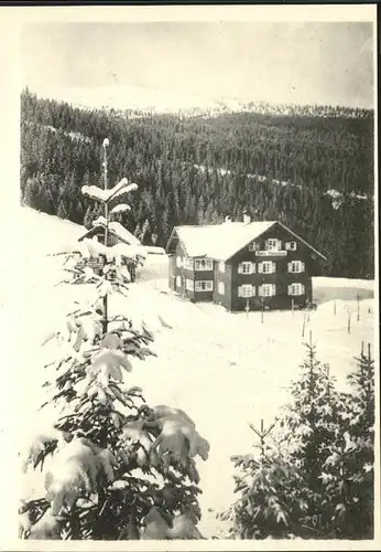 wz29155 Hirschegg Kleinwalsertal Vorarlberg Haus Sonnblick Kategorie. Mittelberg Alte Ansichtskarten