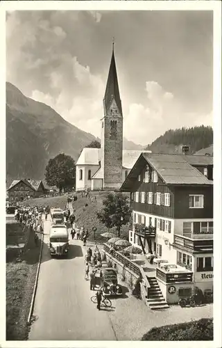 Mittelberg Kleinwalsertal Kirche Buse