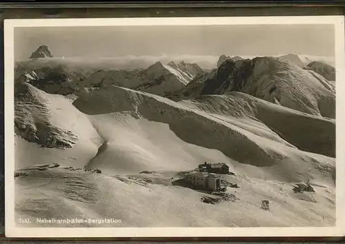 Nebelhorn Nebelhornbahn Bergstation