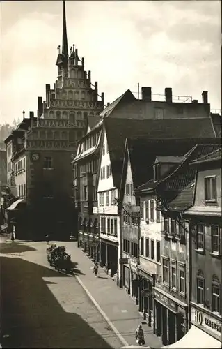 Poessneck Krautgasse Rathaus / Poessneck /Saale-Orla-Kreis LKR