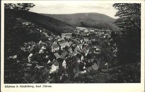 Schoenau Odenwald  / Schoenau /Heidelberg Stadtkreis