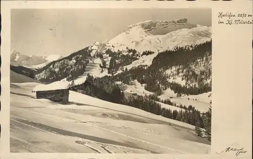 Walsertal Kleinwalsertal Hochifen / Oesterreich /