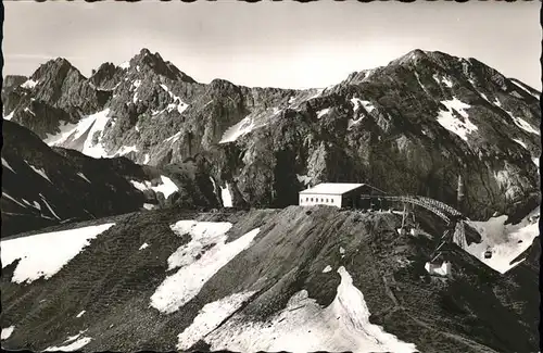 Riezlern Kleinwalsertal Kanzelwandbahn Bergstation