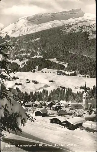 Riezlern Kleinwalsertal Hochifen 