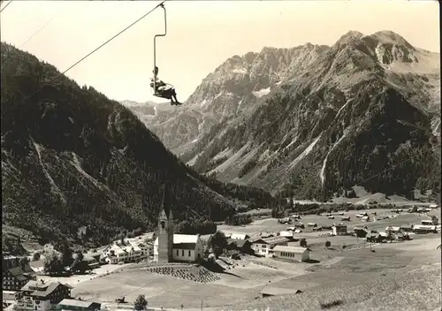 Kleinwalsertal Mittelberg Sesselift Zalerna