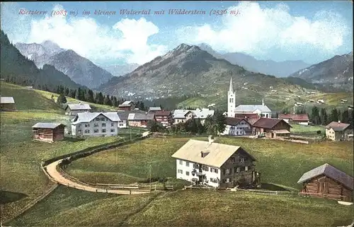 Walsertal Kleinwalsertal Rietzlern Widderstein / Oesterreich /