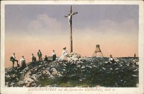 Oetscherschutzhaus Kreuz Spitze Oetscher