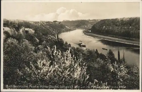 Posta Pirna Elbe / Pirna /Saechsische Schweiz-Osterzgebirge LKR