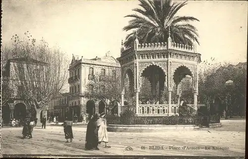 Blida Algerien Place d Armes Le Kiosque