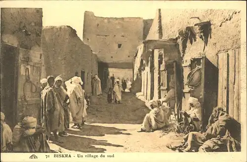 Biskra Un village du sud