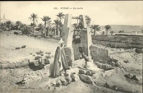 Ghardaia Un puits a M Zab Brunnen