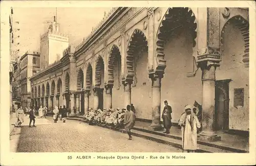 Alger Algerien Mosquee Djama Djedid Rue de la Marine / Algier Algerien /