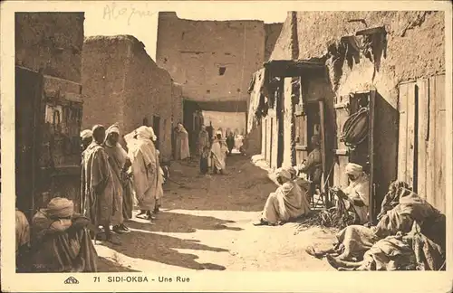 Sidi Okba Une rue arabe