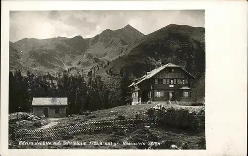 Edelrauterhuette Scheiblalm Boesenstein