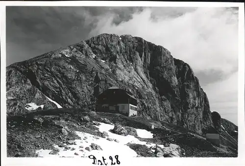 wz57005 Dachstein Gebirge Guttenberghaus Sinabell Kategorie. Oesterreich Alte Ansichtskarten