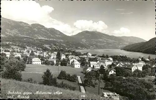 Seeboden Kaernten Millstaetter Alpe Mirnock / Seeboden Millstaettersee /Oberkaernten