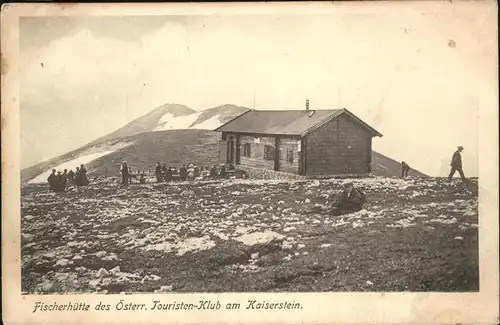 Fischerhuette Schneeberg Kaiserstein Kat. 