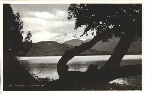 Lago Mascardi Orilla del lago Cerro Tronador