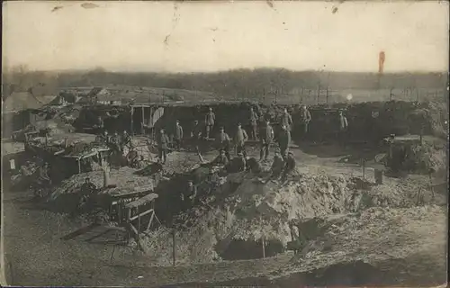 Craonne Aisne Soldaten auf der Craonner Hoehe / Craonne /Arrond. de Laon