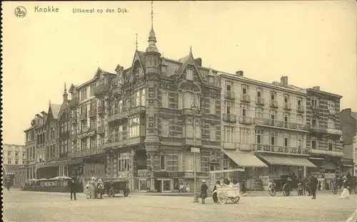 Knokke West Vlaanderen Uitkomst op den Dijk Kat. 