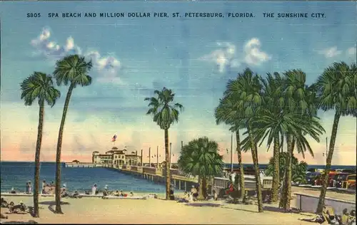 St Petersburg USA SPA Beach Million Dollar Pier Kat. 