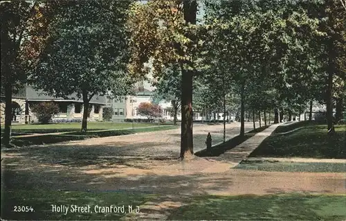 Cranford N.J. View down Holly Street Kat. 