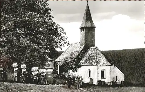 Buchenberg Koenigsfeld Schwarzwald Martinsweiler Kapelle Tracht / Koenigsfeld im Schwarzwald /Schwarzwald-Baar-Kreis LKR