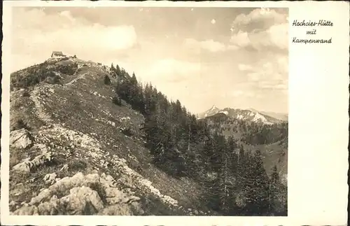 Kampenwand Chiemgau Hochries-Huette / Aschau i.Chiemgau /Rosenheim LKR