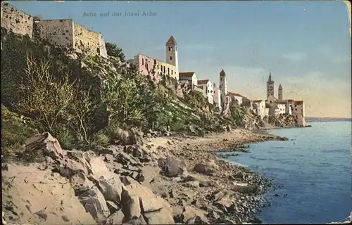 Abbazia Istrien Arbe auf der Insel Arba / Seebad Kvarner Bucht /Primorje Gorski kotar