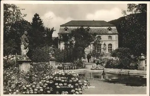 Echternach Orangerie Statue Kat. Luxemburg