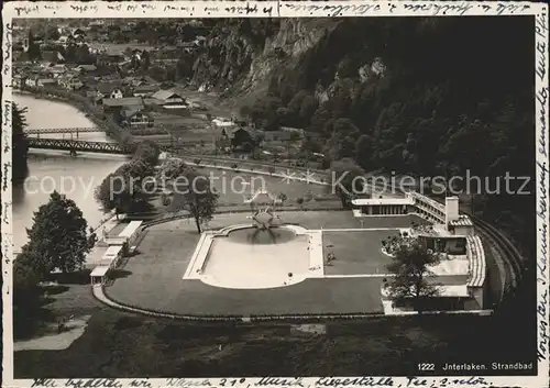 Interlaken BE Strandbad Kat. Interlaken