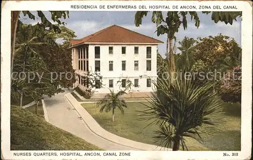 Ancon Panama Nurses Quarters Hospital Kat. Panama