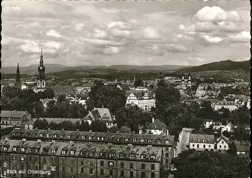 Offenburg Panorama von oben / Offenburg /Ortenaukreis LKR