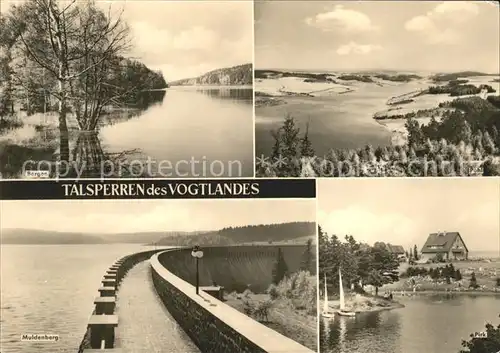 Vogtland Region Talsperren des Vogtlandes Bergen Poehl Muldenberg Pirk / Bad Elster /Vogtlandkreis LKR