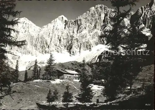 Dachstein Gebirge Tuerlwandhuette Kat. Oesterreich