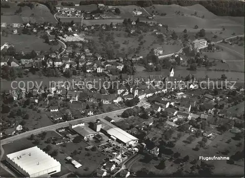 Mellingen AG Fliegeraufnahme Kat. Mellingen