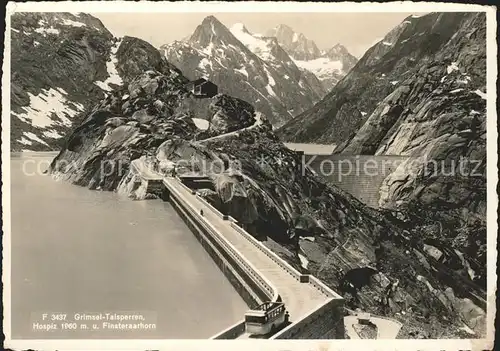 Grimsel Pass Talsperre Hopiz / Grimsel /Rg. Innertkirchen