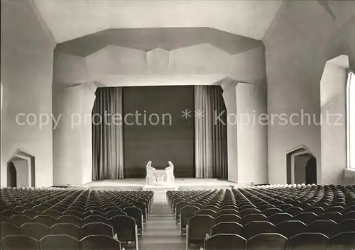 Dornach Basel Goetheaneum Hoersaal Kat. Basel