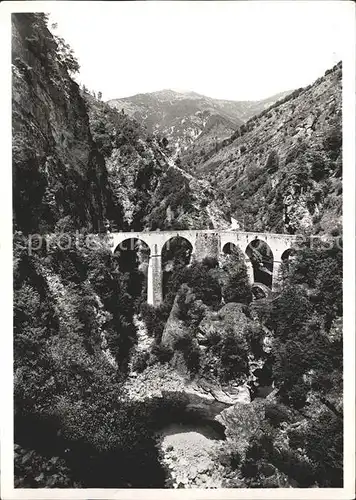 Ticino Tessin Ponte Oscuro Val Onsernone Kat. Lugano