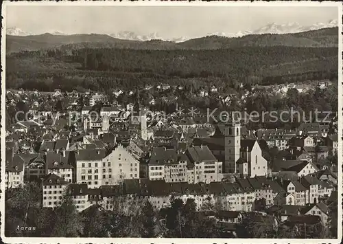 Aarau AG Totalansicht Kat. Aarau