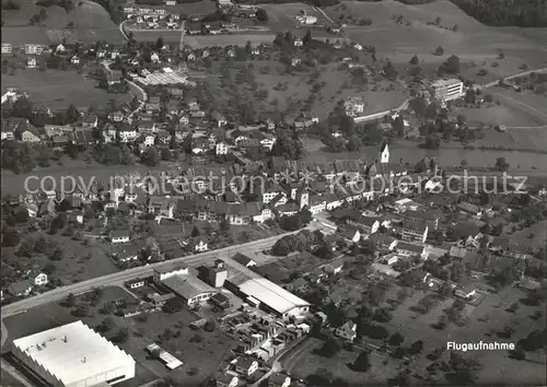 Mellingen AG Fliegeraufnahme Kat. Mellingen