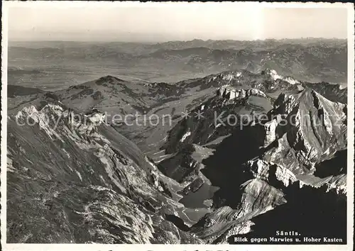 Saentis AR Marwies Hoher Kasten Berghotel Kat. Saentis