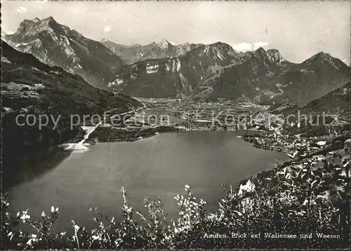 Amden SG Wallensee Weesen Kat. Amden