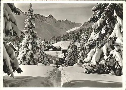 Arosa GR Teilansicht Kat. Arosa