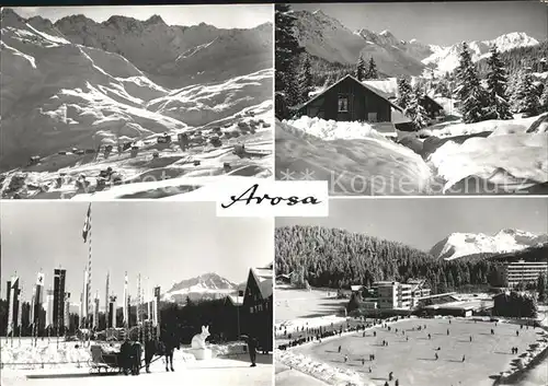 Arosa GR Teilansichten Kat. Arosa