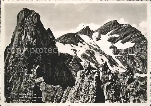 Saentis AR Berghotel und Observatorium Kat. Saentis